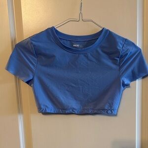Aerie Vibrant Blue Crop Top